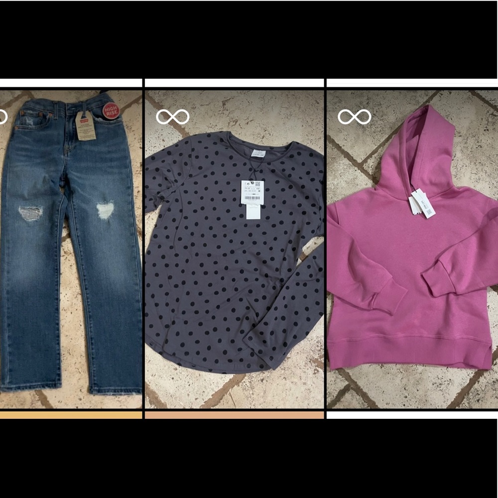 zara and levi bundle for girls